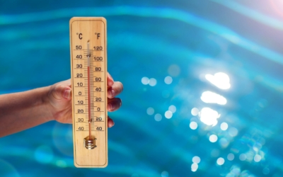 Variations de la température de l’eau de la piscine